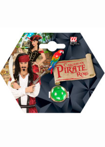 bague de pirate, bague déguisement, bague fausse pierre, accessoire déguisement pirate