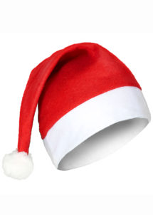bonnet de noel, bonnet pere noel, chapeaux de noel, Bonnet de Père Noël, Feutrine et Pompon Fourrure