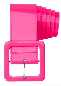 ceinture rose fluo, ceinture disco, Ceinture Fluo Rose, Années 80