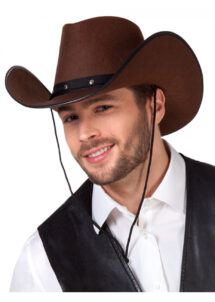 chapeau de cow-boy, chapeau cowboy, Chapeau de Cowboy Wichita, Marron