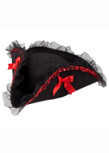 chapeau de pirate femme, chapeau de pirate tricorne
