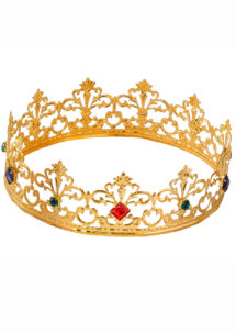 couronne de reine, couronne de roi, couronne royale, couronne reine dorée, Couronne de Reine et Roi Métal, Luxe