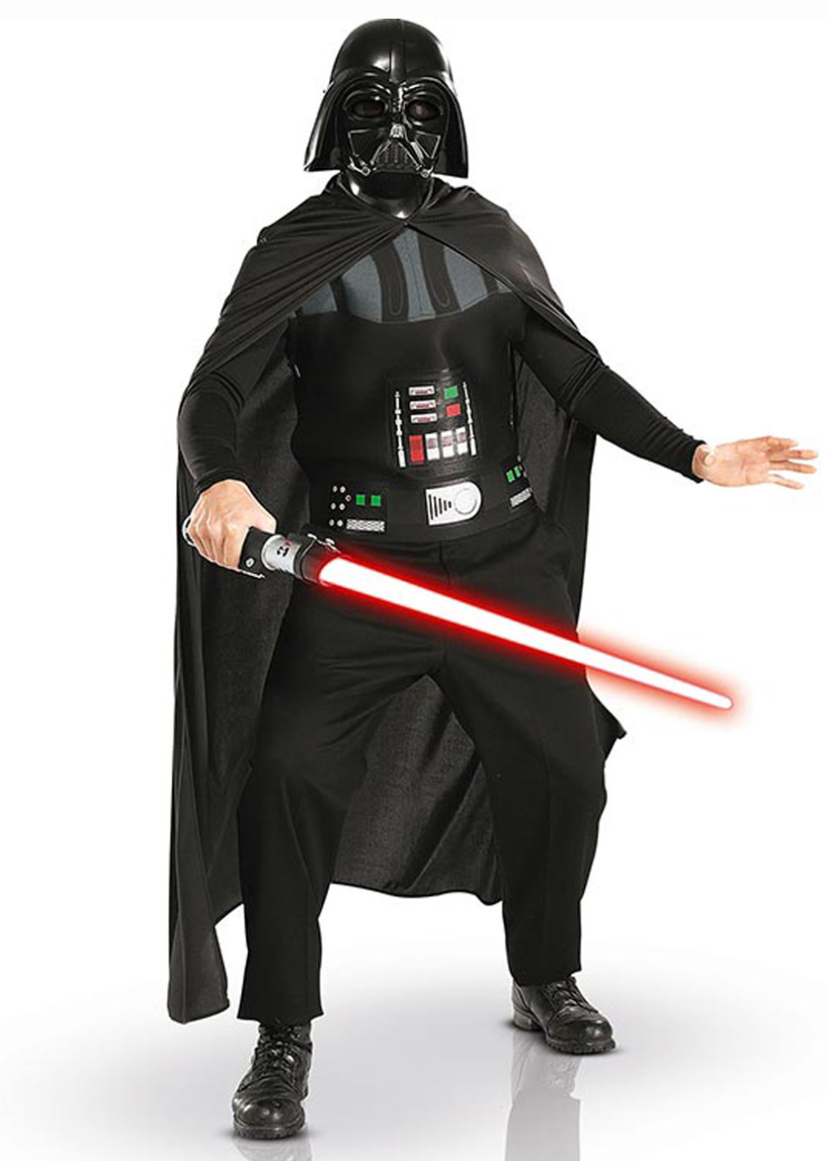 Déguisement Dark Vador, Kit avec Sabre Laser Aux Feux de la Fête Paris