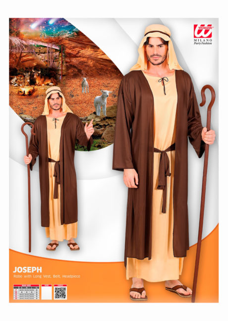 déguisement joseph homme, déguisement religieux homme, déguisement apôtre adulte, costume de joseph pour homme, déguisement noel homme, déguisement religieux homme, costume religieux homme, Déguisement de Joseph, ou Berger