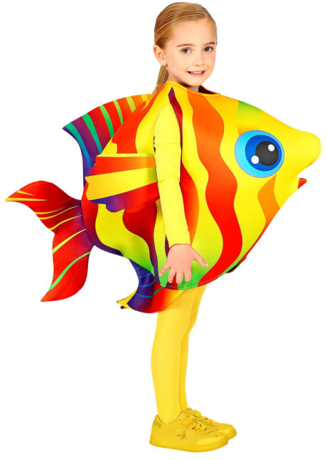 déguisement poisson enfant, costume de poisson enfant, déguisements animaux pour enfant, Déguisement de Poisson Tropical, Fille et Garçon