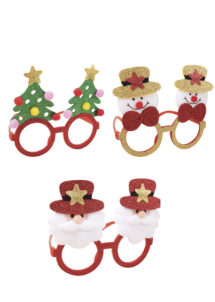 lunettes de noel, lunettes pere noel, lunettes sapin