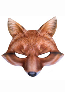 masque de renard, masques animaux