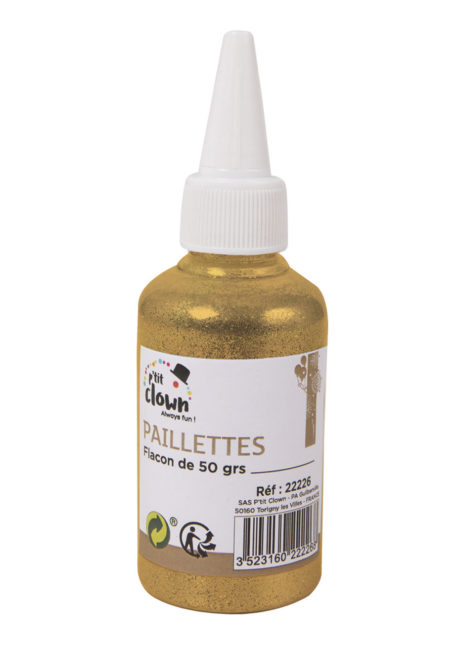 paillettes de décoration, paillettes décoration, paillettes, Paillettes de Décoration, Or