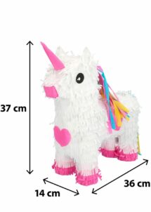 PINATA LICORNE ANNIVERSAIRE, pinata licorne coeurs