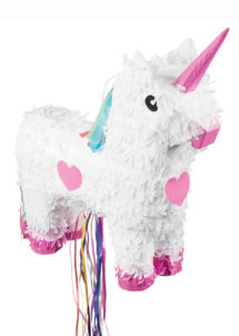 pinata licorne, pinata mexicaine, pinata anniversaire, Pinata Licorne Coeurs