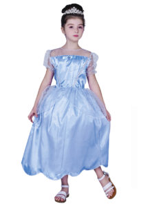 robe de princesse fille, déguisement princesse fille, déguisement princesse enfant, costume de princesse, Déguisement de Princesse Bleue Principessa, Fille