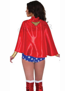 CAPE-wonder woman, cape de super girl, super héroïne, déguisement super héroïne, Cape de Wonder Woman