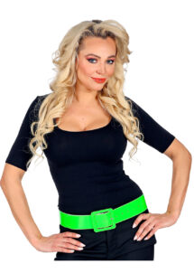 ceinture vert fluo, ceinture verte, ceinture disco