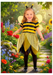 déguisement abeille bébé, déguisement animaux fille