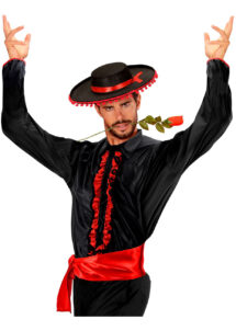 chemise espagnole, déguisement espagnol, déguisement flamenco