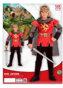 déguisement roi Arthur garçon, déguisement chevalier garçon, costume de chevalier pour enfant