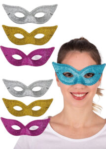 loup paillettes, loup libellule, loup carnaval de Venise, masque Venise