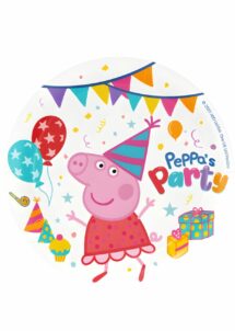 ASSIETTES ANNIVERSAIRE PEPPA PIG, assiettes anniversaire peppa pig