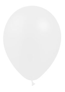 ballon hélium, ballon de baudruche, ballon en latex, ballons blancs, Ballons Blanc Pur, en Latex
