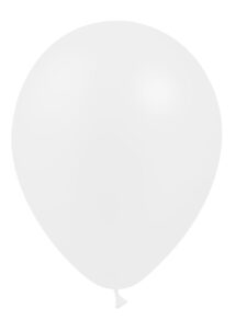 ballon hélium, ballon de baudruche, ballon en latex, ballons blancs
