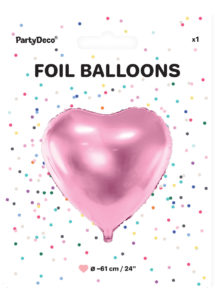 ballon coeur, ballon hélium, ballon aluminium, ballon saint valentin, ballons coeurs rose