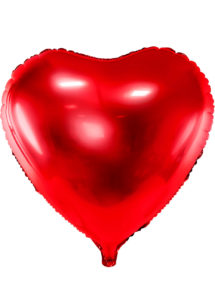 ballon coeur, ballon hélium, ballon aluminium, ballon saint valentin, ballons coeurs rouges, Ballon Coeur Rouge, 61 cm, en Aluminium