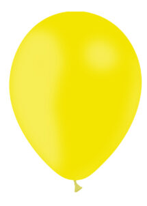 ballon hélium, ballon de baudruche, ballon en latex, ballons jaunes, Ballons Jaune Citron, en Latex