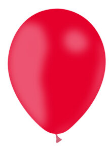 ballon hélium, ballon de baudruche, ballon rouge