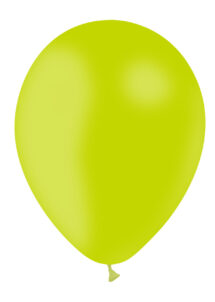 ballon hélium, ballon de baudruche, ballon vert, Ballons Vert Limette, en Latex