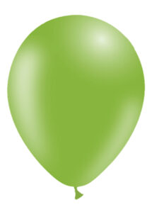 ballon hélium, ballon de baudruche, ballon vert, Ballons Vert Pomme, en Latex