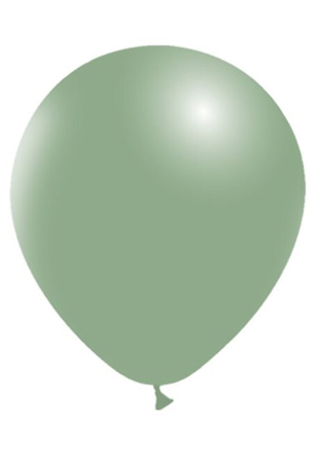 ballon baudruche vert, ballon hélium vert, ballon vert olive, ballon vert vintage, Ballons Vert Vintage, en Latex