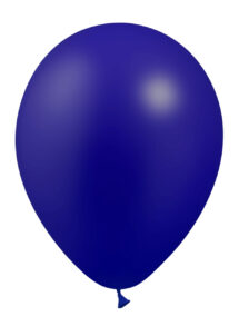 ballon hélium, ballon de baudruche, ballon en latex, ballons bleus, Ballons Bleu Marine Métal, en Latex