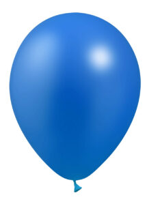 ballon hélium, ballon de baudruche, ballon en latex, ballons bleus