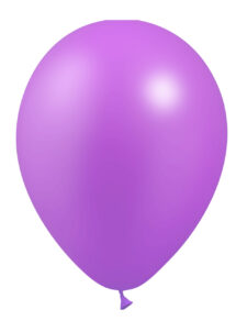 ballon hélium, ballon de baudruche, ballon en latex, ballons lavandes, ballons violets, Ballons Lilas Métal, en Latex