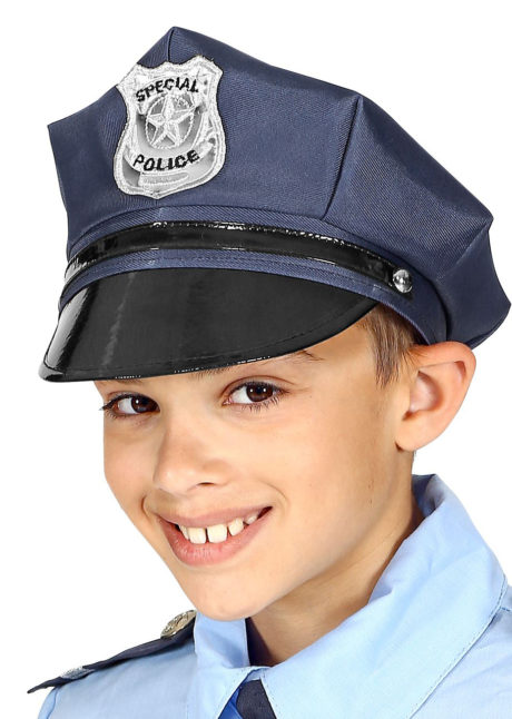 casquette de police, casquette policier enfant, chapeaux enfants, casquette policier garçon, Casquette de Police, Enfant