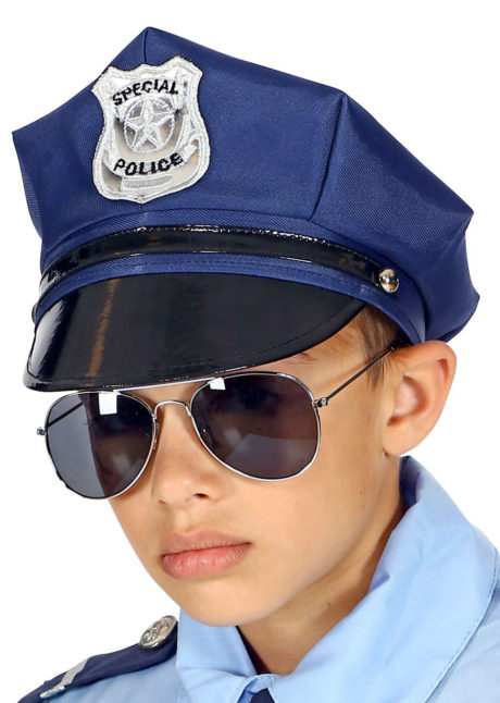 casquette de police, casquette policier enfant, chapeaux enfants, casquette policier garçon, Casquette de Police, Enfant