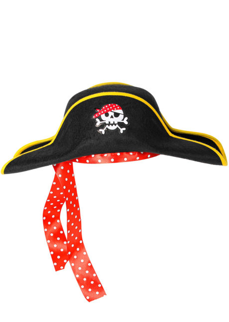 chapeau de pirate enfant, bicorne de pirate, chapeaux de pirates pour enfant, Chapeau de Pirate, Bicorne Enfant