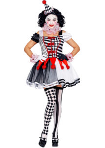 déguisement de pierrot femme, costume pierrot femme, déguisement femme, costume pierrot sexy femme, déguisement pierrot adulte, déguisement pierrot sexy, déguisement top gun femme, déguisement cirque adulte, costume pierrot sexy, Déguisement Pierrot Arlequin Sexy