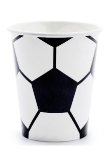 vaisselle foot, gobelets foot, décorations foot gobelets en carton, vaisselle football