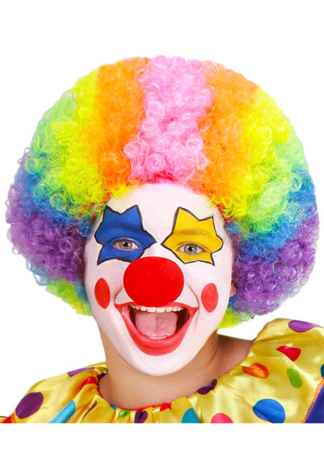 perruque de clown enfant, perruques pour enfants, Perruque de Clown, Fille et Garçon