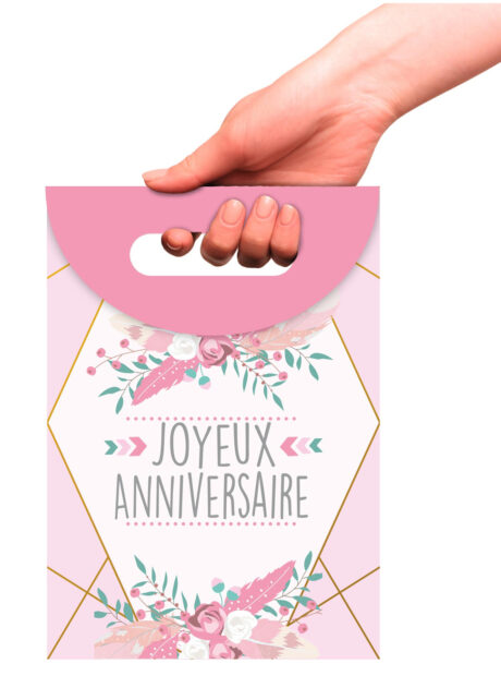 Pochette Cadeau Joyeux Anniversaire - Aux Feux de la Fête - Paris