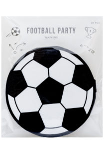 serviettes foot, décorations foot, vaisselle foot, thème football