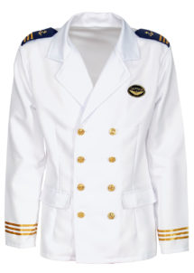 déguisement de capitaine marine, déguisement marin homme, costume de marin homme, déguisement capitaine de la marine, costume capitaine marine, déguisement marin navy, accessoire marin déguisement, Déguisement de Marin, Veste de Capitaine Luxe