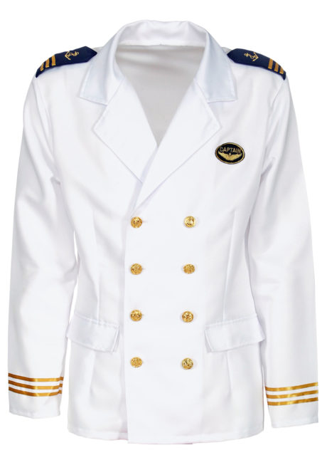 déguisement de capitaine marine, déguisement marin homme, costume de marin homme, déguisement capitaine de la marine, costume capitaine marine, déguisement marin navy, accessoire marin déguisement, Déguisement de Marin, Veste de Capitaine Luxe