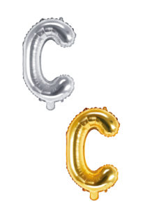 ballon lettre, ballon lettre C