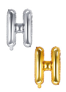 ballon lettre, ballon lettre H