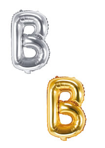 ballon lettre, ballon lettre B