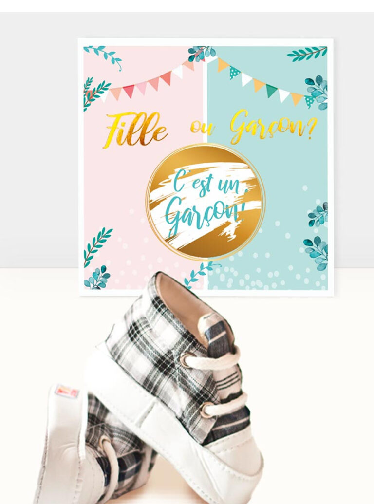72 Autocollants Gender Reveal - Équipe Garçon Et Fille, 4cm Diamètre, Pour Fêtes De Révélation