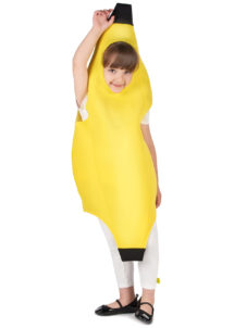 déguisement de banane enfant, costume de banane enfant, déguisement fruit enfant