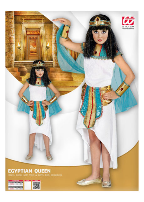 déguisement cleopatre fille, costume de cléopatre pour fille, déguisement égyptienne fille, Déguisement de Cléopatre, Egyptienne, Fille